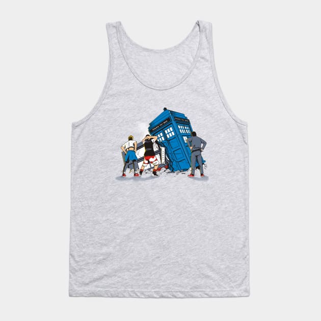 Time Crash Tank Top by AdamsPinto